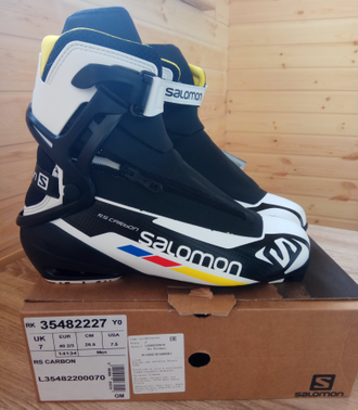 Беговые ботинки  SALOMON RS Carbon BL/wh 354822 (Размеры: 4 (36,5); 4,5 (37,5); 5 (38); 5,5 (38,5); 6 (39,5); 6,5 (40); 7 (40,5))