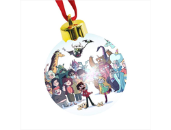 Новогодний ёлочный шар Стар против сил зла №1