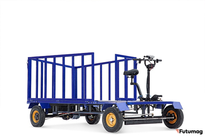 Платформенная тележка электрическая RuTrike ПАЛИСАД NEW