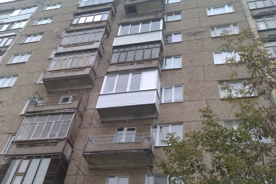 Установка и обшив балкона  снаружи Ижевск, Барышникова 31