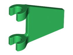 Flag 2 x 2 Trapezoid, Green (44676 / 6133557)