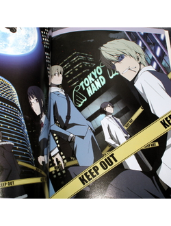 Оригинальный Арт Бук Durarara!! - DRRR!! no Subete (Дюрарара!)