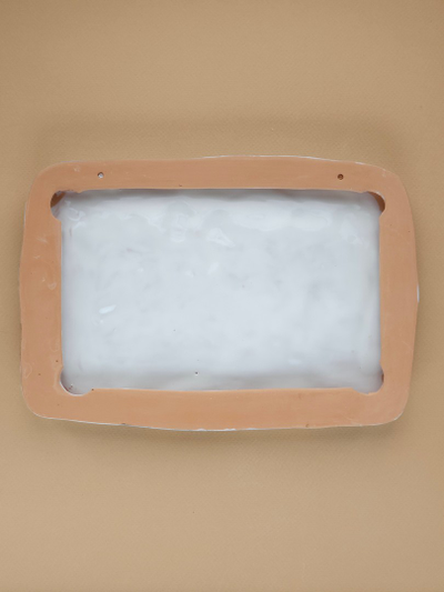 Кошка в деревне (панно)