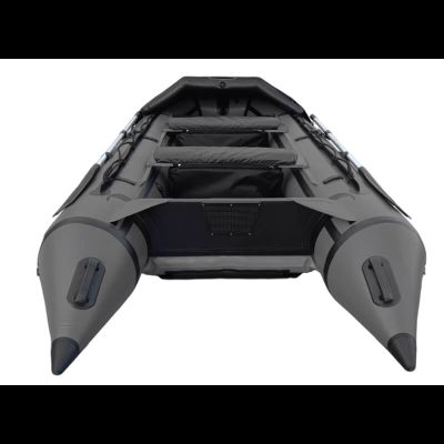 Моторная лодка ДИКИЙ 360 НДНД с тентом серый