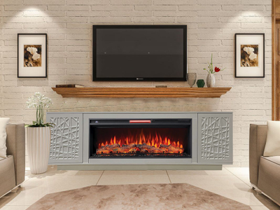 Линейный электрокамин Майами SL