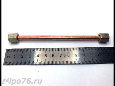 Трубка компрессора воздушного поршневого ремённого длинной 120мм