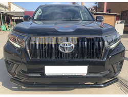 Защита переднего бампера с покрытием «раптор» d60 для Toyota Land Cruiser Prado 150 (2017-...)
