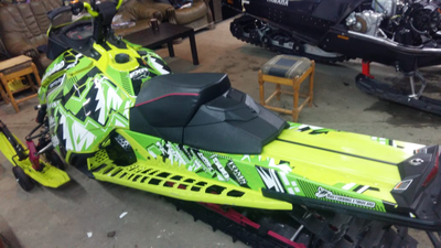 Наклейки на снегоход SKI DOO summit T3 2013-2015 #960