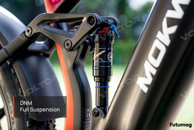 Электровелосипед MOKWHEEL OBSIDIAN 2.0 красный