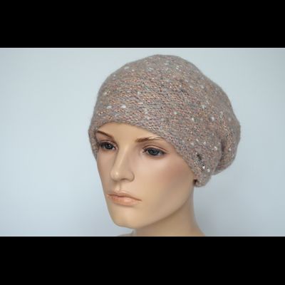 Розовый берет женский Vizio Италия 1024 B