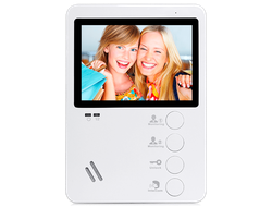 АНАЛОГОВЫЙ ВИДЕОДОМОФОН SATVISION SVM-414 (WHITE)