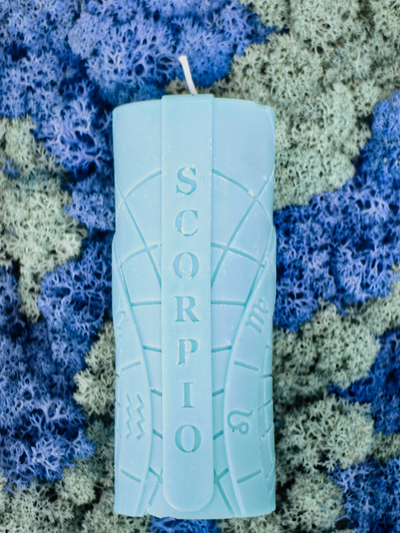 Свеча зодиакальная "Скорпион" стихия воды