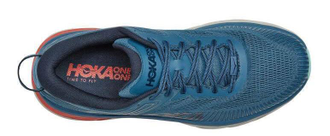 Кроссовки мужские Hoka Bondi 7 WIDE Real Teal/Outer Space 1110530-RTOS (Размеры:  USm 9 2E-27cm)