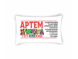 Подушка горизонтальная #16 Артём