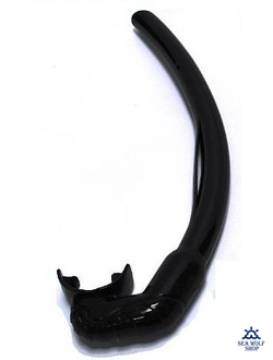 Трубка для дайвинга LightSwim SN36 черная