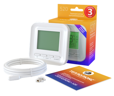 "ТЕПЛОЛЮКС" 520 Терморегулятор для теплого пола