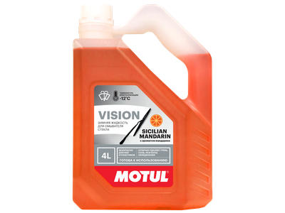MOTUL Автостеклоочиститель "Сицилийский мандарин" 4л (-12)