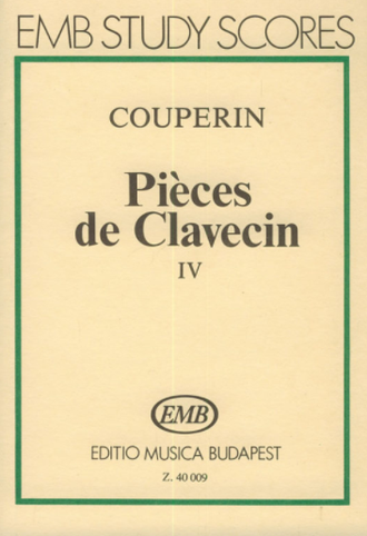 Couperin Pieces for Keyboard Band 4 - study score