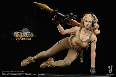 ПРЕДЗАКАЗ - Боевая подруга Талия - Коллекционная фигурка 1/6  Desert Female Soldier Thalia Blonde Hair (VCF-2069B) - VERYCOOL ?ЦЕНА: 25900 РУБ.?