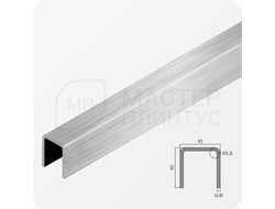 П-образный разделительный профиль из нержавеющей стали NEEXY PVS97-13 LH Удлиненный браш