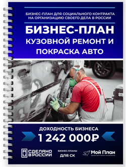 Бизнес-план для соцконтракта: Кузовной ремонт и покраска | Мой План