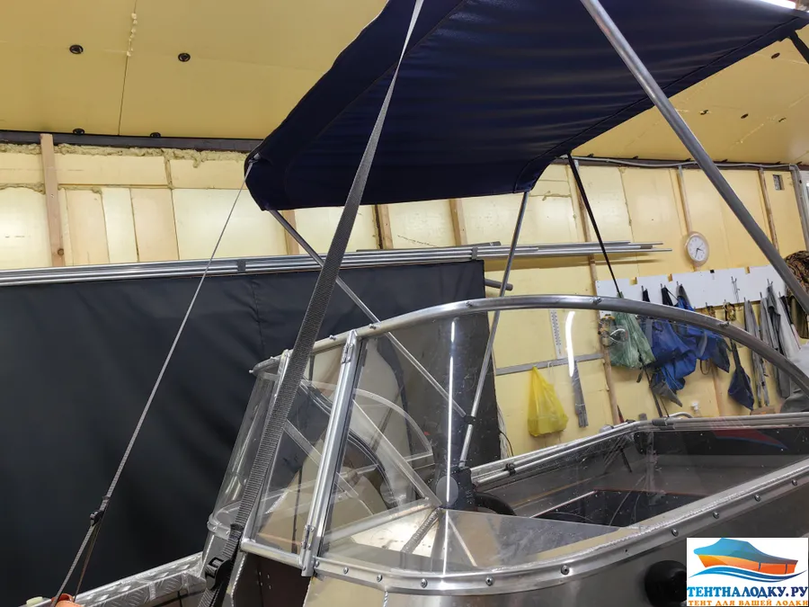 Биминитоп на лодку Вятбот 390