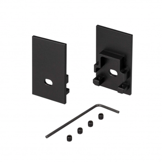 Заглушка Arlight SL-COMFORT-2542 Black (Металл)