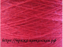 кавказский акрил в бобинах цвет  красный