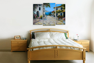 Модульная картина "Вид на море"