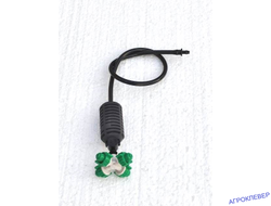 Подвес белый с микродождевателем / фоггером (6мм Н), с клапаном "антикапля", 50 см (зеленый) 26,0 л/ч