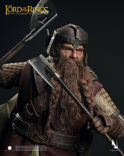 ПРЕДЗАКАЗ - Гимли (Властелин Колец, Lord of the Rings) - Коллекционная ФИГУРКА 1/6 Scale The Lord of the Rings: The Fellowship of the Ring Gimli (AgA033) - INART ?ЦЕНА: 58500 РУБ.?