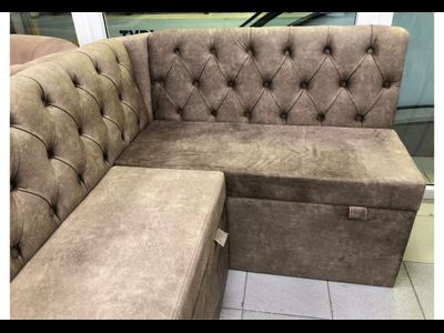 Скамья угловая Венеция кожзам (Бонмебель)