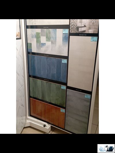 Плитка Azori Bricks Green 31,5 х 63 см настенная зеленый