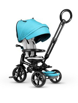 Велосипед трехколесный Q-Play New Prime Голубой