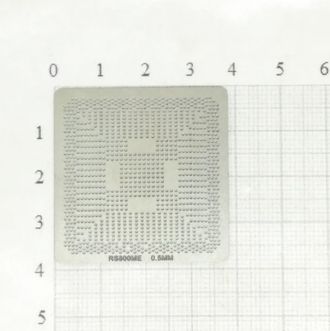 Трафарет BGA для реболлинга чипов компьютера ATI RS800ME/RS600ME 0,5мм