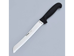 Нож (2620-2008) для хлеба.200мм, правый.(черный)