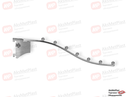 7SL7035A Крючок d-7мм волнообразный хром 7 шариков для профиля системы Vertical L=290 мм