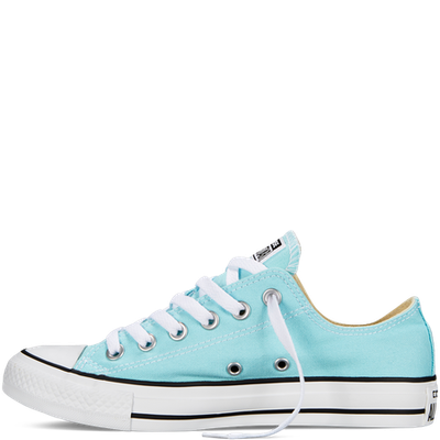 Бирюзовые Кеды Converse All Star мятные низкие кеды конверсы фото
