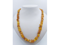 Лечебные бусы из натурального янтаря 60 см 02788
