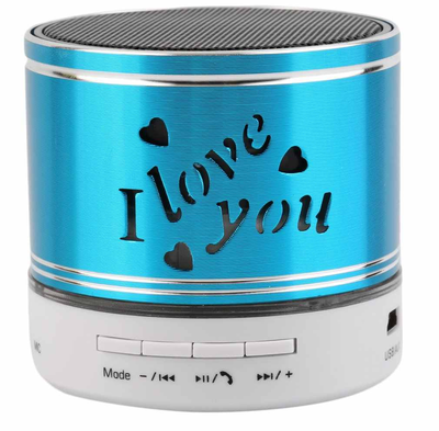 портативная BLUETOOTH колонка беспроводная с подсветкой (Цвет микс)