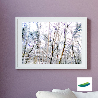 Постер «Зимняя прогулка» из коллекции «Зимушка-зима».