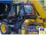 395-56-11750 Стекло заднее KOMATSU WH609  WH613  WH716