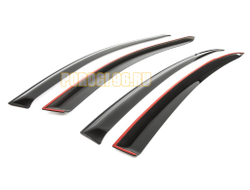 Дефлектор окон для Kia Rio SD 2017-