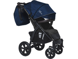 Коляска прогулочная BubaGo Cross Air space blue