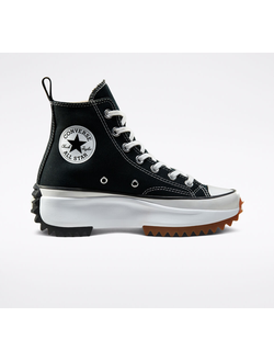 Кеды Converse Run Star Hike черные на платформе 166800C фото