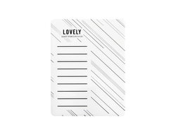 Планшет для ресниц LOVELY №2