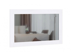 ЛДСП Зеркало ЭКО 800*500 Белый гладкий