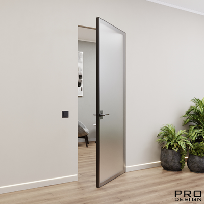 Комплект скрытой двери Pro Design Glass Crystal Mat