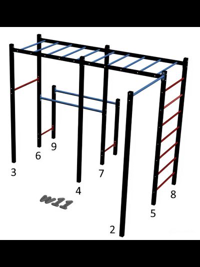 Спортивная площадкаWorkout w11