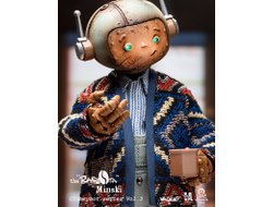 Робот-бариста Мински - Коллекционная ФИГУРКА 1/6 scale ClumsyBot series #3 Barista Minski (GHT005) - Whycat & GEARHEADTOYS